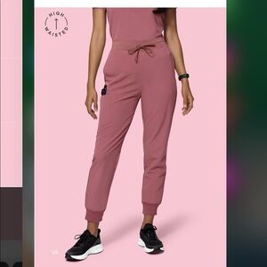 Mandala High Waisted Mauve Joggers